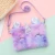 Import 2020 fashion  Seaygift Wholesale funny kids colorful cute mini animal purse ,cheap unicorn cat plush plush fur keychain coin purse from China