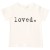 Import 2020 fashion short sleeve summer cotton toddler t shirts print Loved from China