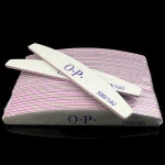 2020 hot sale half moon nail file buffer 100/100  100/180
