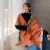 Import 2020 latest fashion letter C plaid woven female bufanda double side brand winter warm lady scarf shawl from China