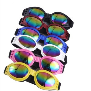 2020 Latest Pet Glasses Six Colors Foldable Dog Sunglasses Sunglasses Windproof Mothproof Pet Goggles