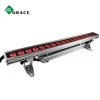 2020 led stage wall washer 18*18W RGBWA+UV 6in1 LEDs lights for events ip65 slim led light bar