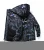 Import 2020 mans black down jacket winter mens down shiny fabric puffer jacket from China