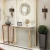 Import 2020 New Interior Design Contemporary Luxury Hotel Home Furniture Gold Stainless Steel Foyer Long Console Table from China