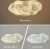 Import 2020 selling Polymer material white cloud shape E27 bulb modern design chandelier light from China