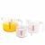 Import 2021 customized logo transparent plastic PP 1cup 250ml measuring cup from China