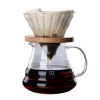 2021 factory price High Quality Durable High  Borosilicate Glass Coffee Pot  coffee kettle Handmade Transparent Coffee Pot