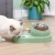 Import 2021 High quality stainless steel pet dog feeder automatic pet feeder from China