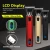 Import 2021 LCD Professional Hair Clipper Hair Trimmer for Men Electric Shaver for Men Beard Trimmer Razor for Men Hair Cutting Machine from China
