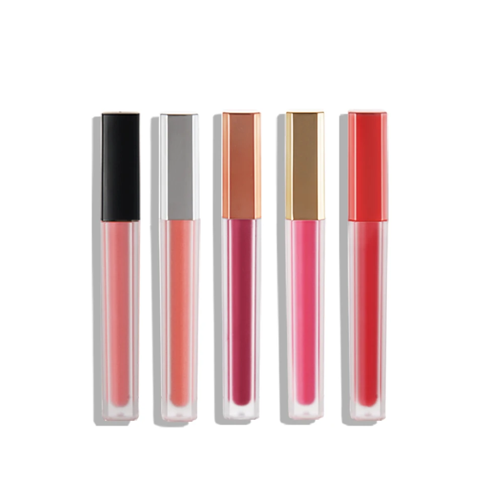 2021 Wholesale High Quality Professional Matte Liquid Lipstick Private Label Lip Gloss Waterproof Vegan Cosmet lipgloss