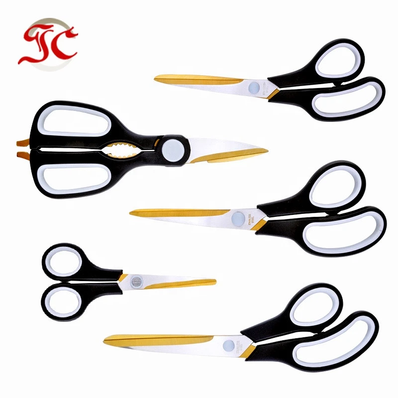 2021 Wholesale New Product Household Office Kitchen Shears Set of Stainless Steel Scissors
