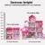 Import 2021hot sell doll house asseccories and furniture wooden and high quality doll house cheap play house shed from China
