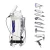 Import 2021Multi-function Hydro Beauty Facial Cleaning Machines Microdermabrasion Oxygen Facial Jet Peel Spray Beauty Machine from China
