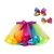 Import 2022 Wholesale Princess Tutu Baby Rainbow Kids Party Tutu Ball Gown Multi-Layers Colorful Bow Waist Girls Skirts from China