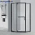 Import 2024 New Easy Clean 8Mm Glass Aluminum Framed Corner Shower Prefab Shower Rooms Cabine Enclosure Bathroom Corner Shower Room from China