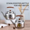 2.0L Stainless steel kettle hot kettle teapot