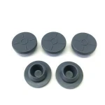 20mm Medical bottle butyl rubber stopper for antibiotics glass bottles/vials with rubber stopper