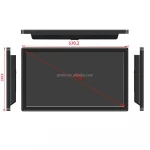 23.8 Inch Wall Mounted digital Advertising Machine/Advertising Equipment/Advertising Player