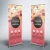 Import 24x79 Pop Up Trade Show Display Retractable Banner Stand Roll Up from China