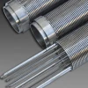 25 micron cylinder slotted sieve stainless steel screen pipe johnson tube Wedge wire screen slot tube well screen filter