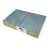 Import 25mm 50mm thickness Color Steel Insulated Rock Wool Sandwich Panel Fireproof Composite Board from China