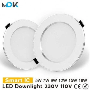 25W CITIZEN COB LED grille light 220V dimmable recessed led downlight for ceiling decoration