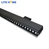 25W LED Lighting Track System Recessed Single Track Light Spot Light Track Bar Black  Luminous White Black Lamp Power Style