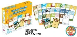 26 Alphabet number Drawing Card Coloring book toy