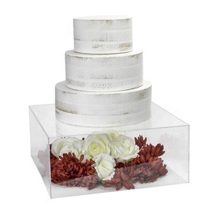 3 4 5 tiers transparent plexiglass pastry display with pillars lights and lids clear acrylic cake stand disc box