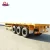 Import 3 axles 40ft 80tons flatbed container semi trailer from China