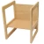 Import 3 in 1 Children&#39;s Multifunctional Furniture Set of 3, Two Small Chairs or Tables and One Large Chair or Table Bamboo Wood from China