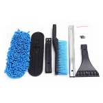 3 in 1 Multi-Function Sonw Shovel Set Brush Integrated Ice Scraper Removal Kit With Foam Grip Handle for Cars Windshield