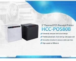 300mm/s Printing Speed Lan Usb Serial Port 80MM Bluetooth Wifi Pos Thermal Receipt Printer POS80B