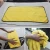Import 30*30/38*45/30*60cm Car Wash Care Polishing Drying Washing Microfiber Towel Kitchen Superfine Fibre Cleaning Duster Cloth H350 from China
