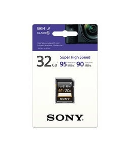 32GB  Class 10 UHS-I U3 4K Fast Speed Memory Card Read 95MB/s Write 90MB/s - SF-32UZ For Sony