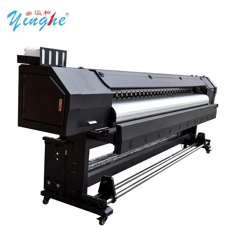 3.2m Wide Format Solvent Printer /10.5 inch industrial digital advertising equipment