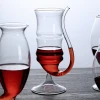350ml borosilicate glass bar accessories vampire red wine glass cup