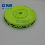 38MM Wholesale Durable Polyester Nylon Jacquard Woven Bag Webbing Strap With Custom Fashion Logo
