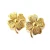 3D Flower Shape Fashion Clothing Accessories Custom Metal Lapel Badge