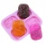 Import 3D Handmade Soap Mold Silicone Multifunctional DIY Candle Cakes Jellies Puddings Baking Mold from China