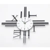 3D Metal Wall Clock Roman Numerals Acrylic/Wall Clocks /Plexiglass Clock Wholesale Factory