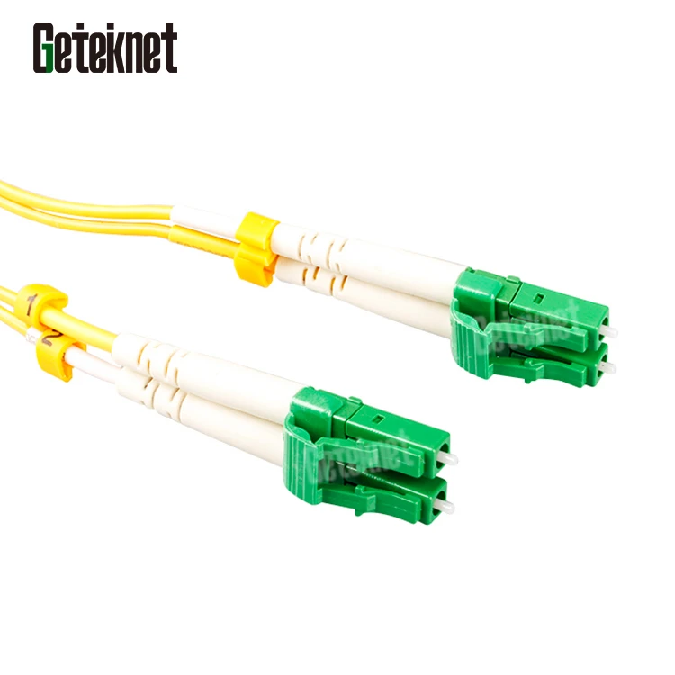 3M 10FT LC to LC Fiber optic patch cord singlemode OS1 duplex SM 9/125  yellow LSZH optic fiber patch cord optic fiber suppliers