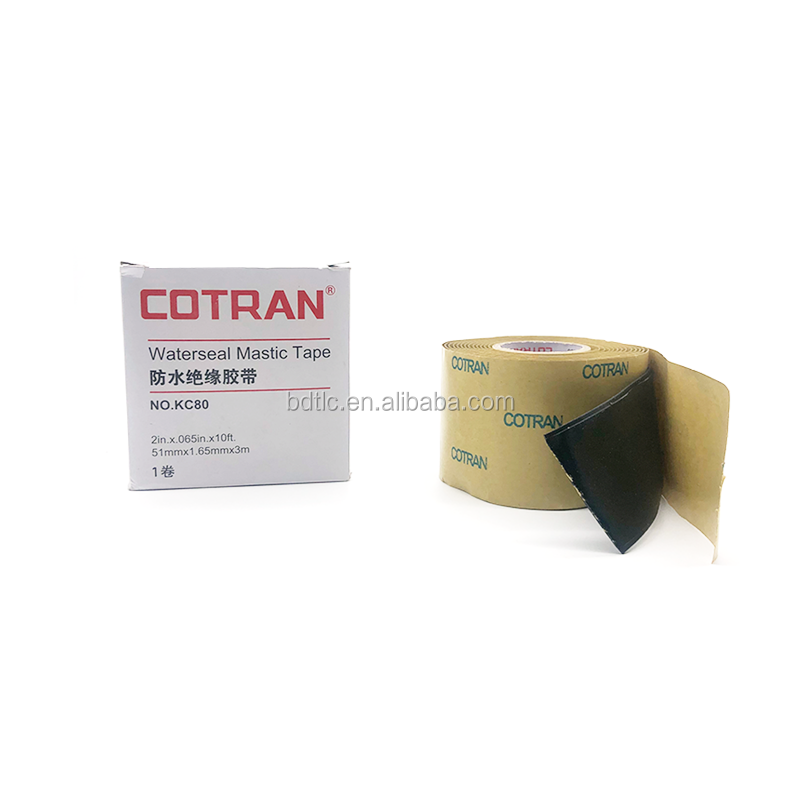 Buy 3meter Length Cotran No.kc80 Waterseal Mastic Tape / No.kc80 Water Sealing Tape from Baoding