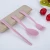 Import 3pcs set Eco friendly wheat cutlery set chopstick fork spoon sets with wheat box from China