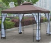3x3M Pavilion Metal Gazebo Awning Canopy Sun Shade Shelter Marquee Party Tent