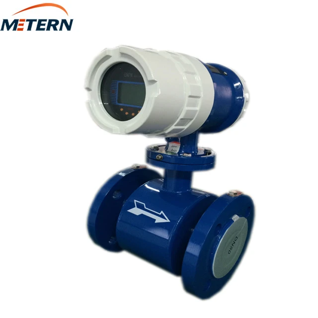 4 inch High quality Out put 4-20mA electronic digital sewage magnetic flow meter
