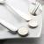 Import 4-piece Sliver Stainless Steel Cutlery Set Coffee Spoon Cutlery Cutlery Set. from China