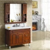40 Inch modern bathroom furniture single bowl sink hotel solid wooden vanity units