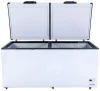 400L Commercial Double temperature chest top open lid portable fridge freezer
