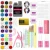 Import 42 in 1 Acrylic Nail Art Set,Professional Manicure Set including Powder, Liquid Brush Glitter Clipper from China